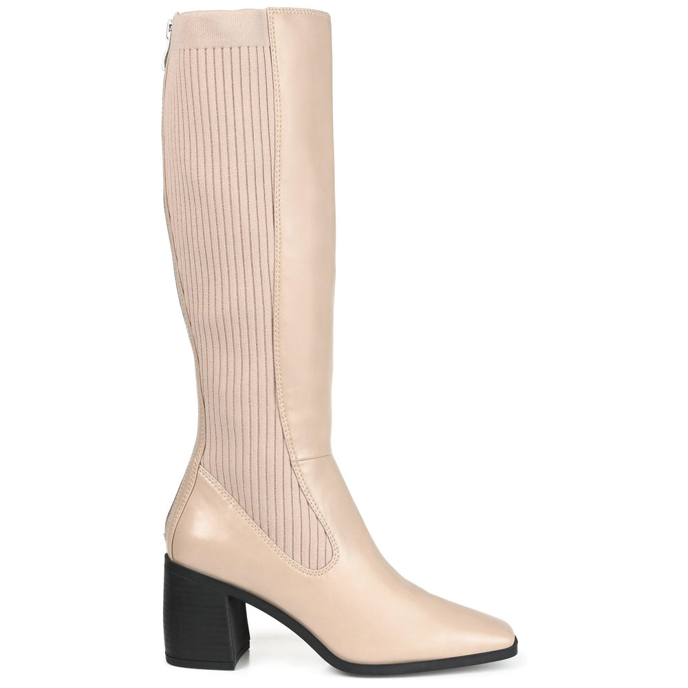 WINNY KNEE HIGH BOOTS IN WIDE CALF