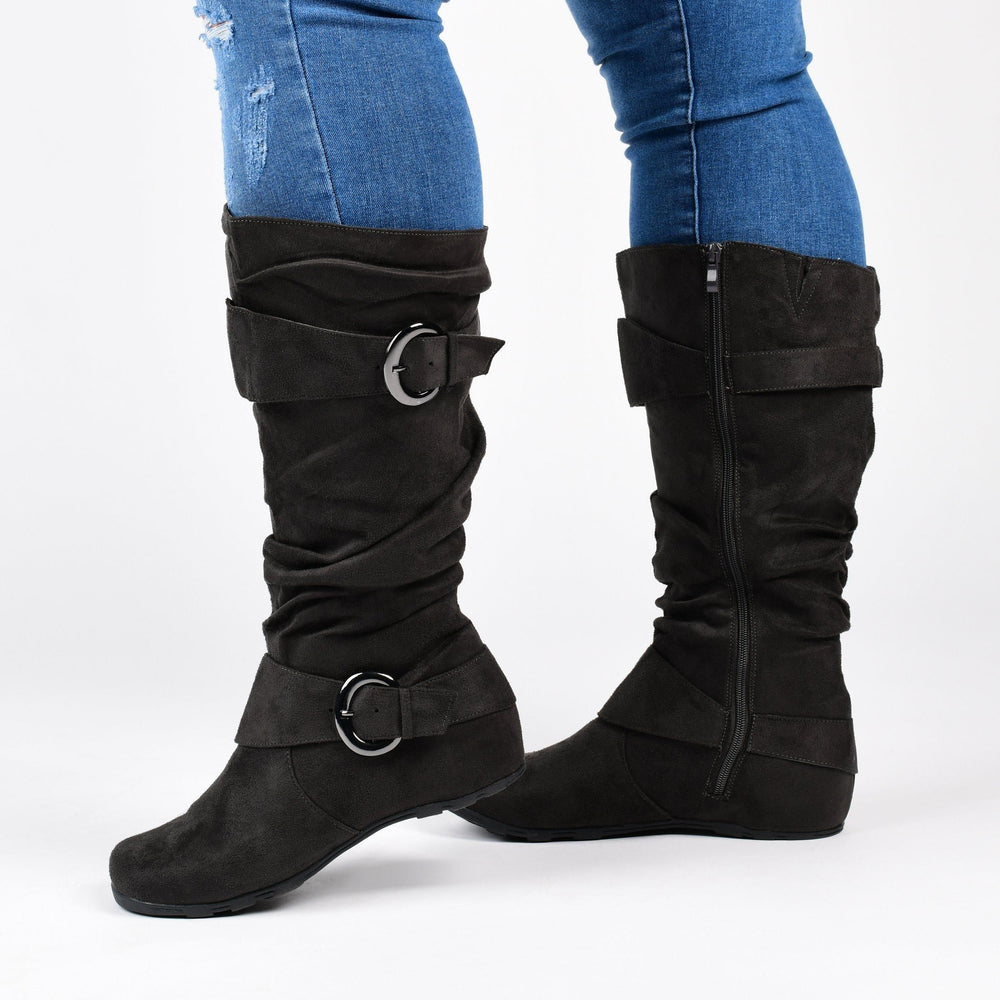 JESTER KNEE HIGH BOOTS IN X-WIDE CALF