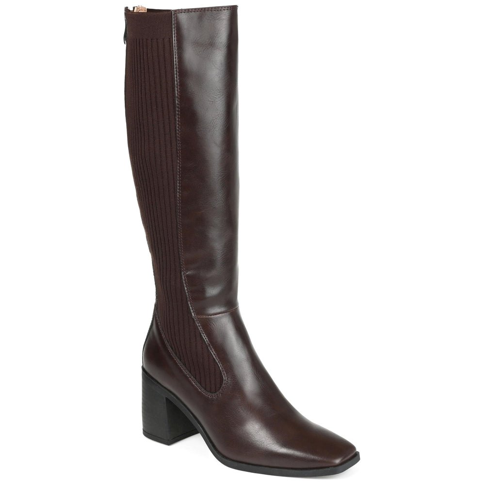 WINNY KNEE HIGH BOOTS IN WIDE CALF