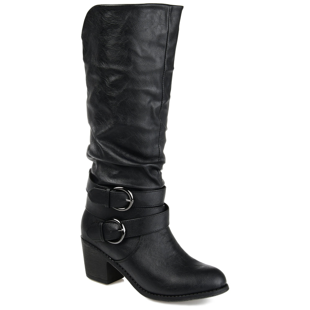 LATE KNEE-HIGH BOOTS IN WIDE WIDTH