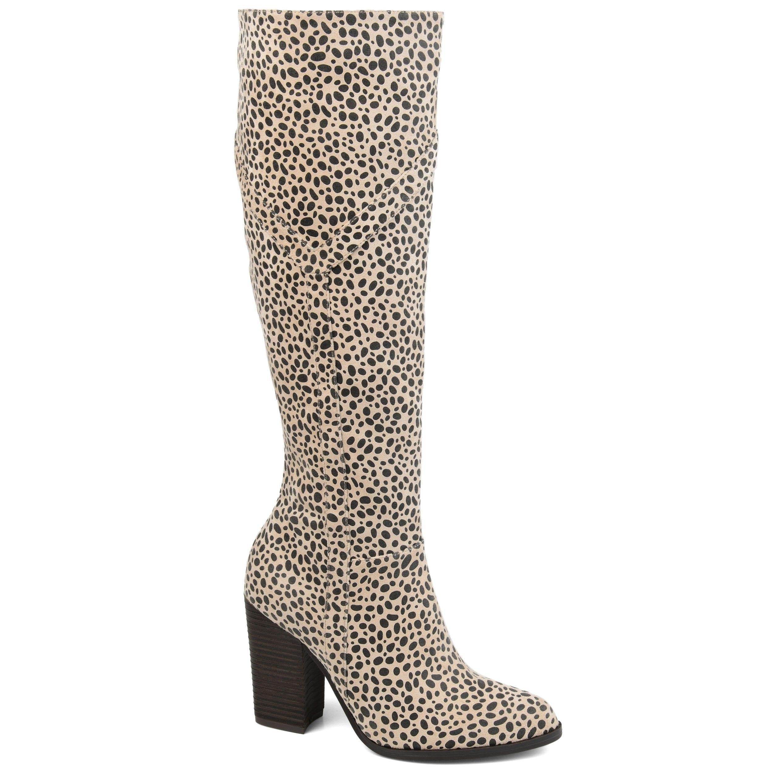 Kyllie Extra Wide Calf Boots | Women's Block Heel Boots | Journee ...