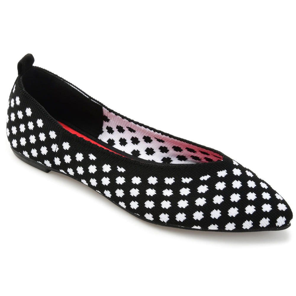 TAYLEEN POINTED TOE FLATS IN WIDE