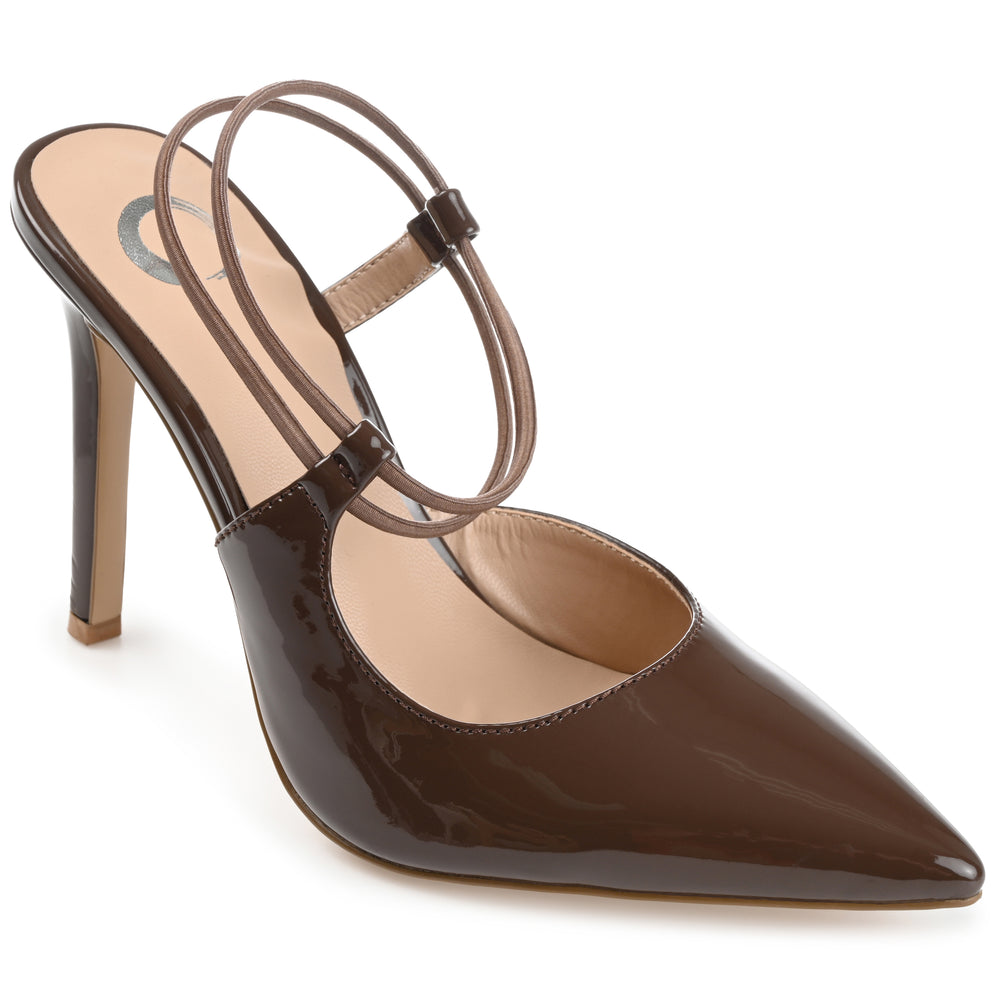 GRACELLE SLINGBACK STILETTO HEEL IN PATENT