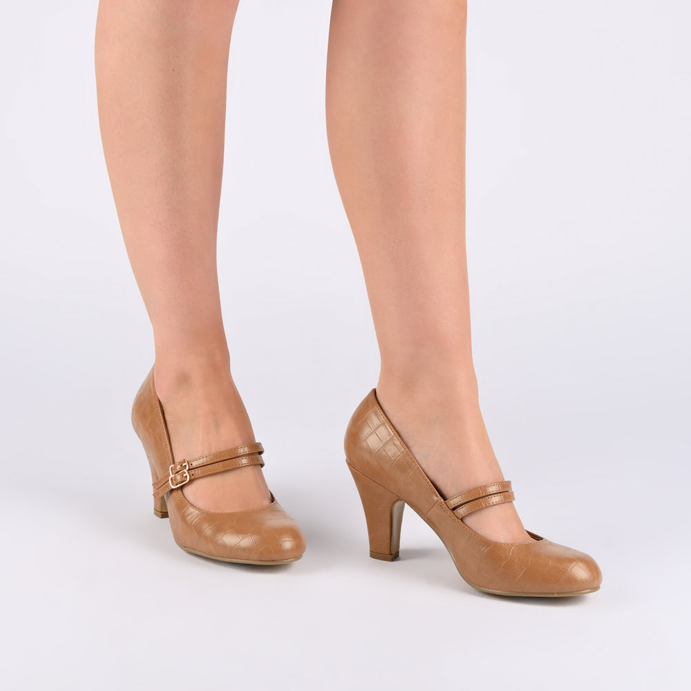 WINDY STATMENT MARY JANE PUMP HEELS IN WIDE