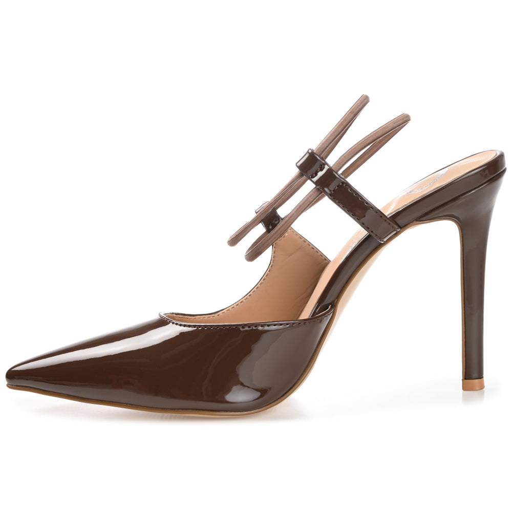 GRACELLE SLINGBACK STILETTO HEEL IN PATENT