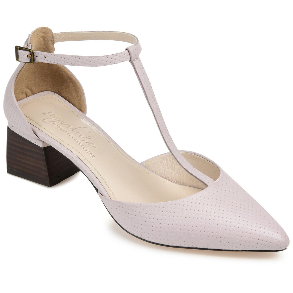 CAMEELA BLOCK HEEL MARY JANES IN LEATHER