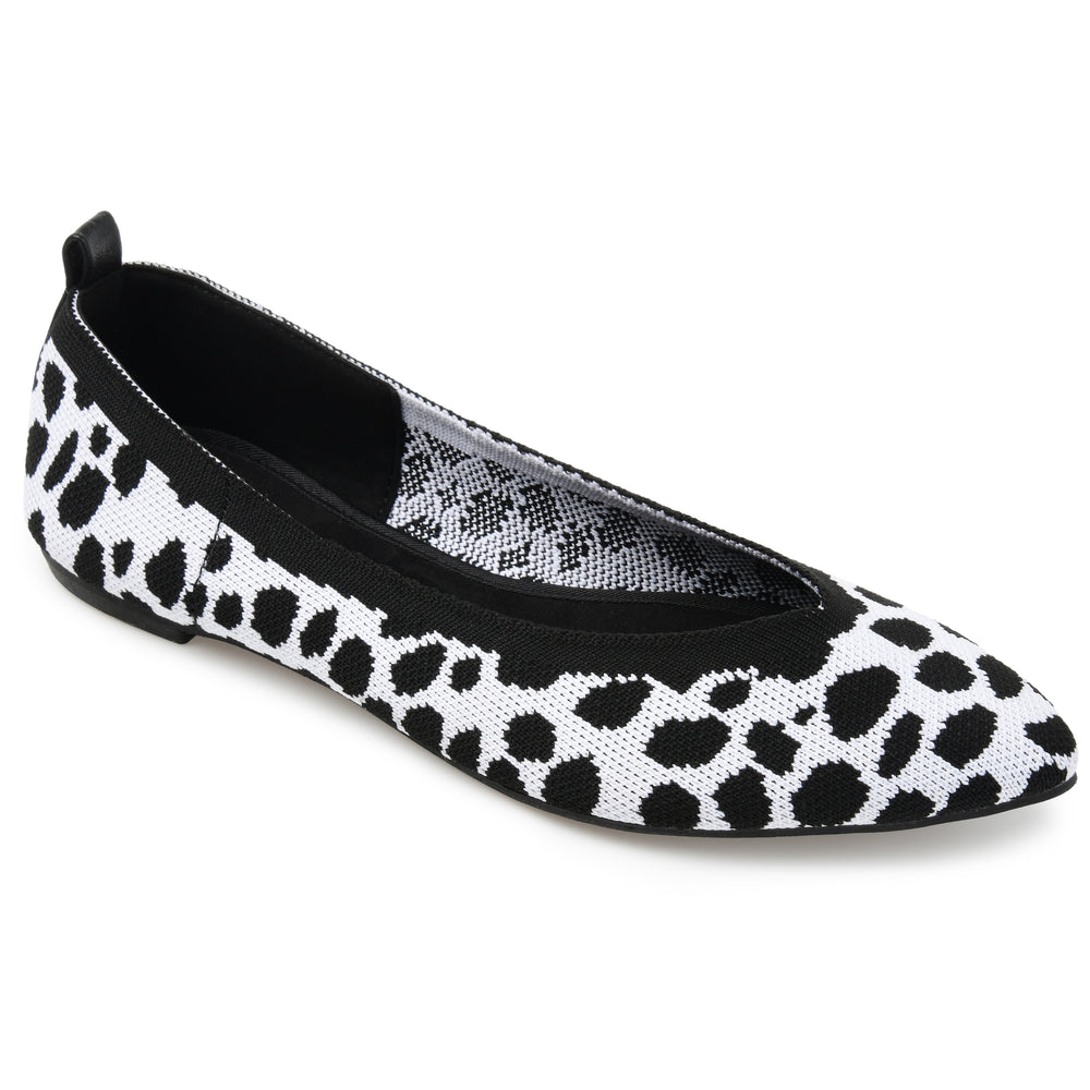 KARISE KNIT FABRIC FLAT IN WIDE