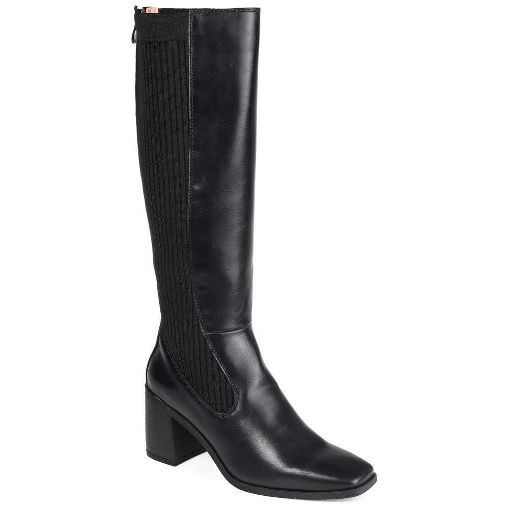 WINNY KNEE HIGH BOOTS IN WIDE CALF