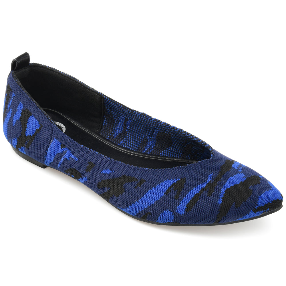 KARISE KNIT FABRIC FLAT IN WIDE